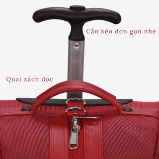 Túi kéo du lịch Macat Innova 5 màu navy, đen, đỏ đa năng tiện dụng