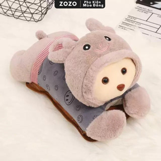  Túi sưởi cắm điện hình thú dễ thương thời trang giữ ấm cao cấp ZOZO túi sưởi sạc điện giảm ê buốt đau nhức chân tay tốt 