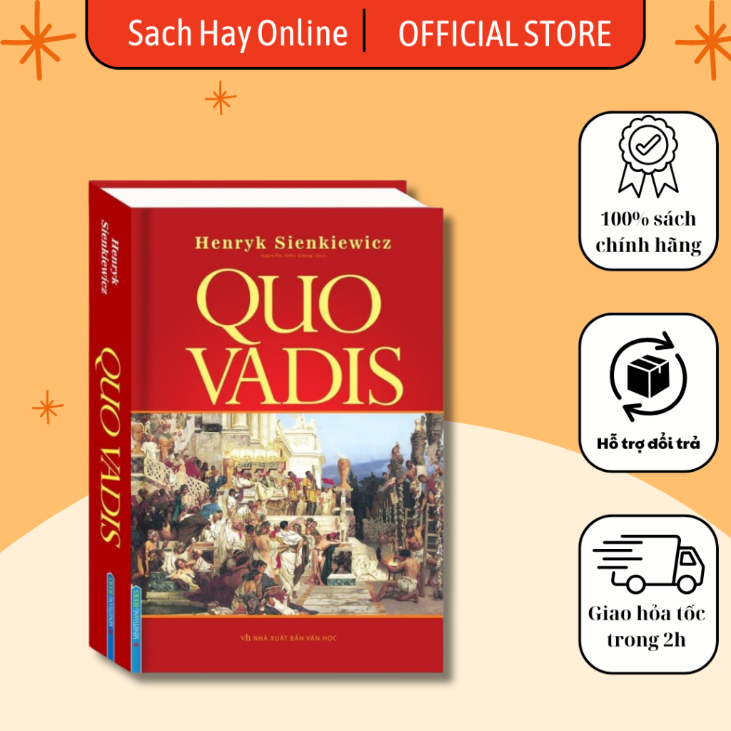 Sách - Quo Vadis (bìa cứng)