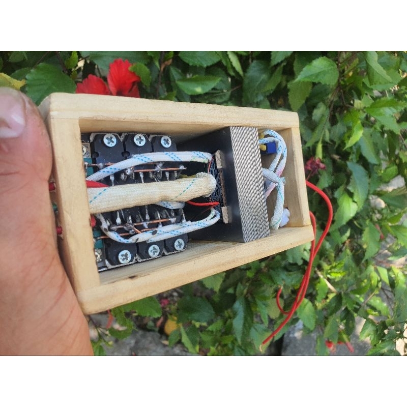 Bộ biến áp cơ ráp sẵn chạy 6d718 chuyên mini nhẹ bình