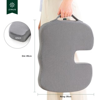 Đệm Gối Lót Ghế Memory Foam Hỗ Trợ Cột Sống Cho Dân Văn Phòng - Seat Cushion Memory Foam