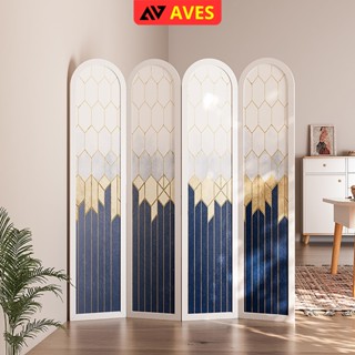 Bình phong vách ngăn kín in họa tiết 1 mặt tặng kèm bản lề kết nối (BÁN TỪ 2 TẤM) - BP.IN.10