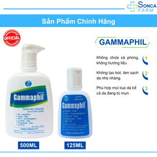 Sữa Rửa Mặt Gammaphil Dành Cho Mọi Loại Da Dung Tích 125ml/ 500ml