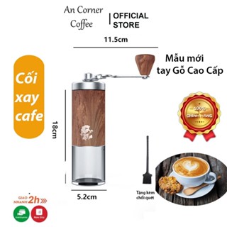 Máy xay cà phê bằng tay chất liệu thép không gỉ tiện dụng cho nhà bếp/văn phòng AN CORNER MX02