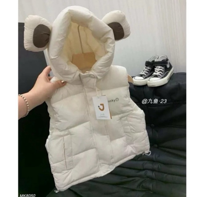 Áo phao gile Lucky siêu nhẹ cho bé trai bé gái