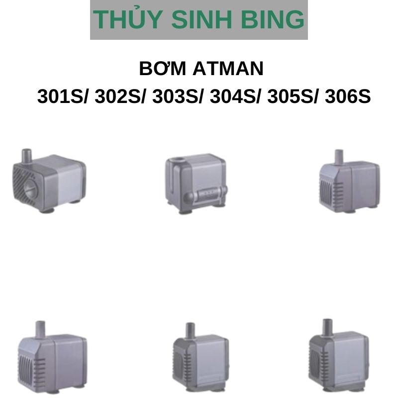 Bơm Atman 301S/ 302S/ 303S/ 304S/ 305S/ 306S