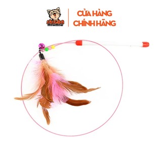Cần Câu Lông Vũ Cho Mèo – Đồ Chơi Mèo Giải Trí, Kích Thích Vận Động