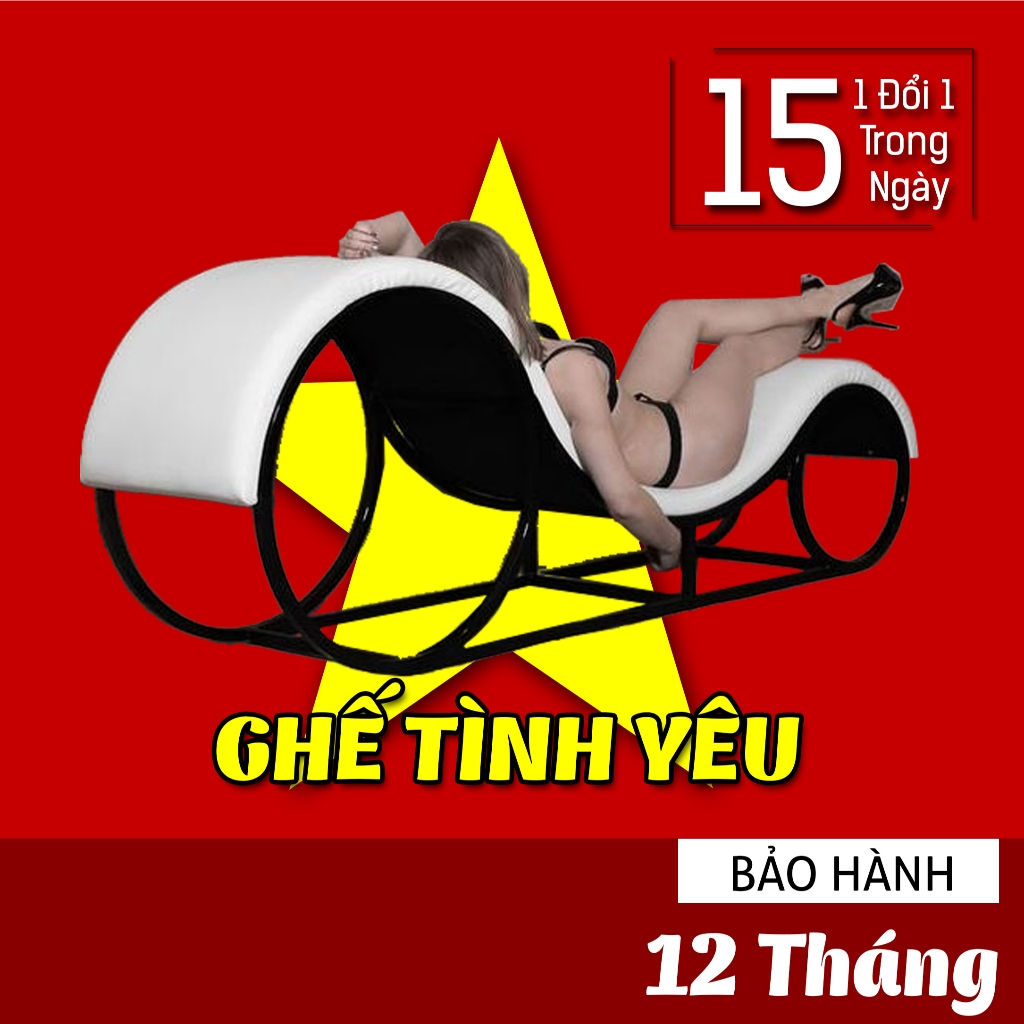 Ghế Tình Yêu TÂN Á CHÂU - Ghế Khung Sắt uốn Tròn cao cấp- Ghế Tình Yêu ĐẸP kích thước đúng chuẩn