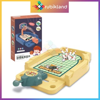 Đồ Chơi Boardgame Đối Kháng Bowling 10 Ki Chai Hấp Dẫn Trò Chơi Trẻ Em Giải Trí Game Tương Tác