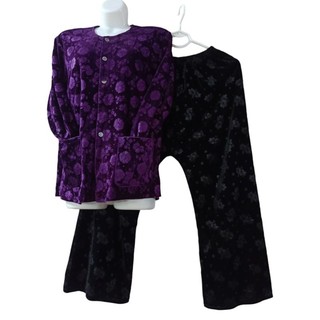 Bộ đồ nhung bà ba tặng bà