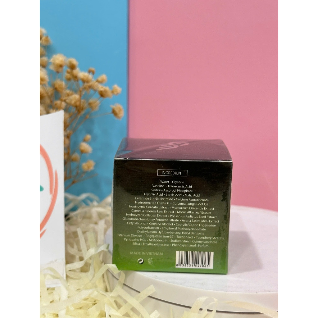 [CHÍNH HÃNG] Kem mờ thâm Chiết Xuất Khổ Qua Rừng và Rau Diếp Cá Daily Effect 10gr