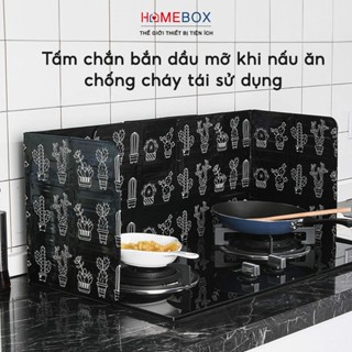 Tấm chắn dầu mỡ cách nhiệt dùng cho nhà bếp, Tấm chắn gió cho bếp gas chống bám bẩn tường