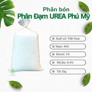 Phân Đạm Ure Phú Mỹ , Chuyên Rau, Hoa, Cây Cảnh, Tăng Năng Suất, Cung Cấp Hàm Lượng Đạm Cao - Túi 1KG