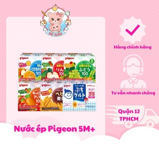  NƯỚC ÉP HOA QUẢ PIGEON NỘI ĐỊA NHẬT CÁC LOẠI LỐC 3 HỘP  125ML  