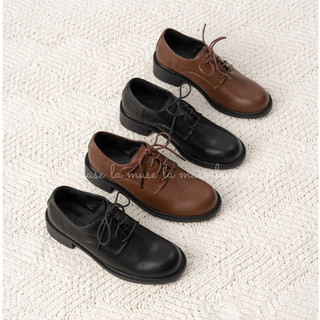 La muse - Giày oxfords nữ buộc dây Sonee