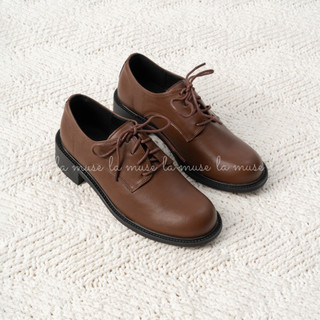La muse - Giày oxfords nữ buộc dây Sonee