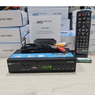 đầu thu truyền hình số mặt đất dvb t2 VTC T201