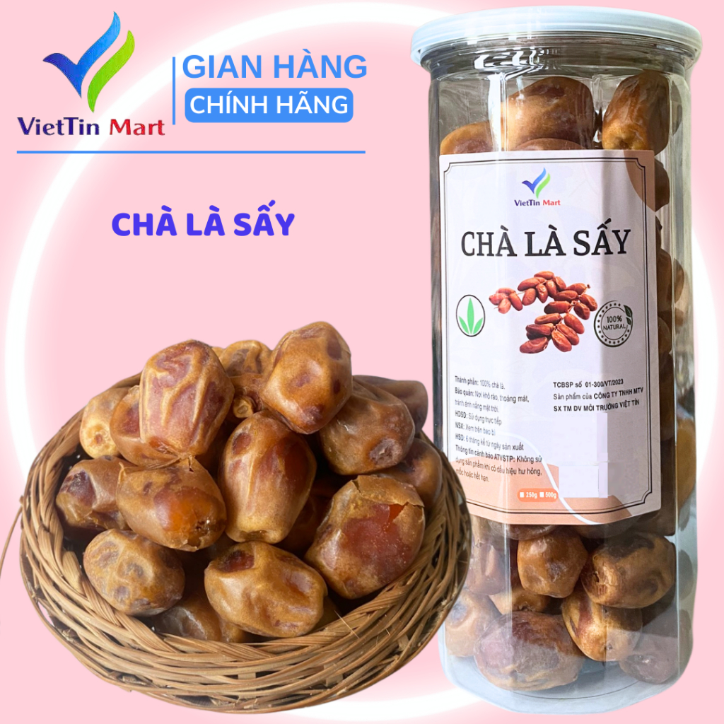 Chà Là Sấy Viettin Mart 500g