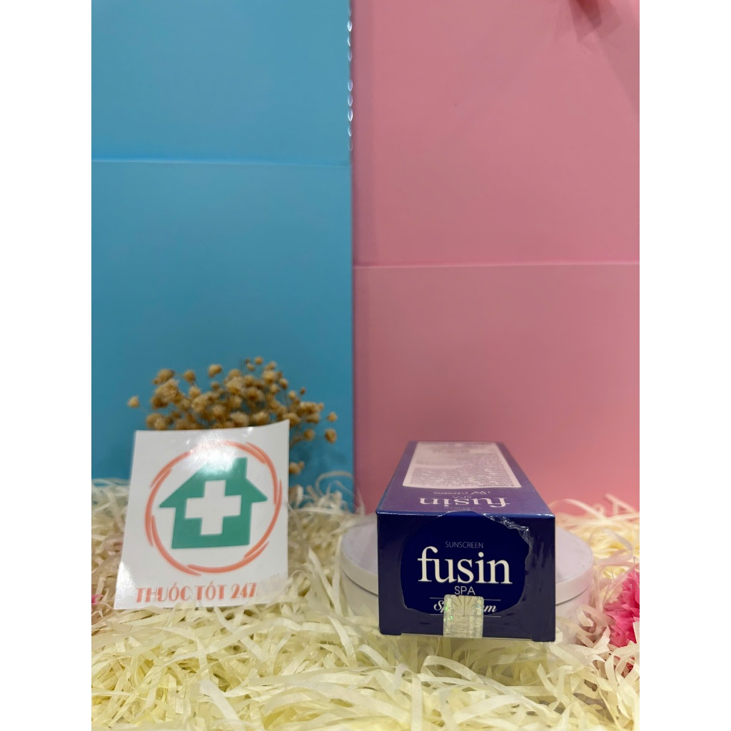 Kem chống nắng 6 in 1 FUSIN SPA SPF Sun Cream 55+ dưỡng da, chống tia UV giúp ngăn ngừa nám, sạm da chính hãng