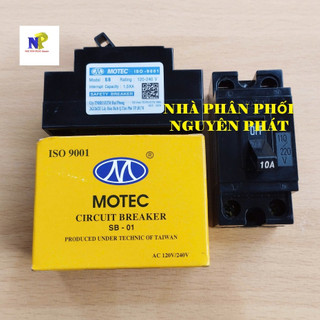 [MOTEC] Cầu Dao An Toàn (Aptomat) CB Cóc Đen