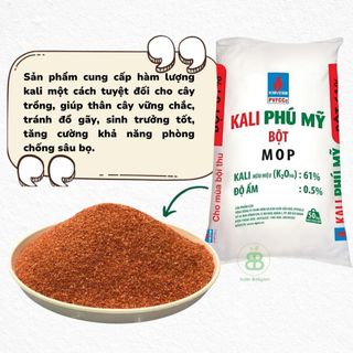 Phân Bón Kali Đỏ Nguyên Chất , Tăng Size Trái, Nuôi Củ, Nuôi Hạt, Cứng CâyTăng Sắc Màu Cho Hoa - Túi 500G