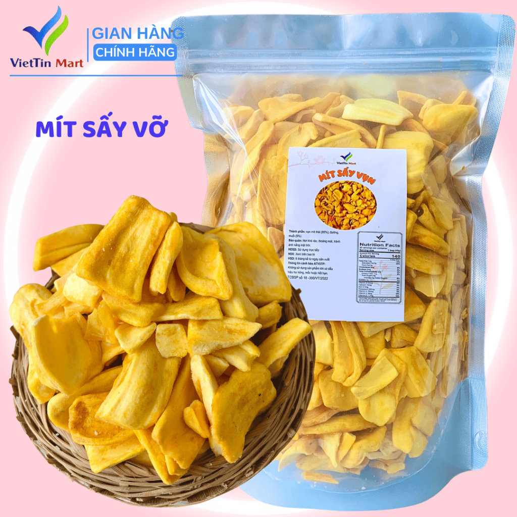 Mít Sấy Hàng Vỡ Viettin Mart 500G