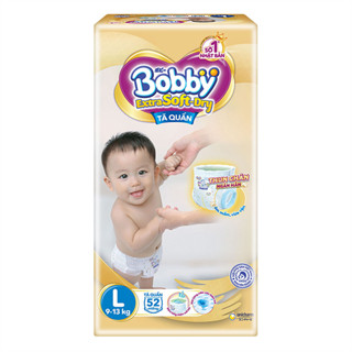 Tã quần cao cấp BOBBY EXTRA SOFT DRY siêu mềm S70/L52 (bobby vàng)