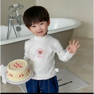 Áo cổ 3 phân cotton tăm Peekaboo (6-16kg)