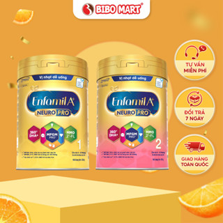  Sữa Bột Enfamil A+ Neuropro HMO Hỗ Trợ Tiêu Hóa Tăng Miễn Dịch Cho Bé Từ 0-12 Tháng - Bibo Mart 