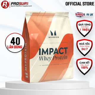  Myprotein - Impact Whey Protein 1kg 40 Servings  Bổ Sung Protein Tăng Cơ 