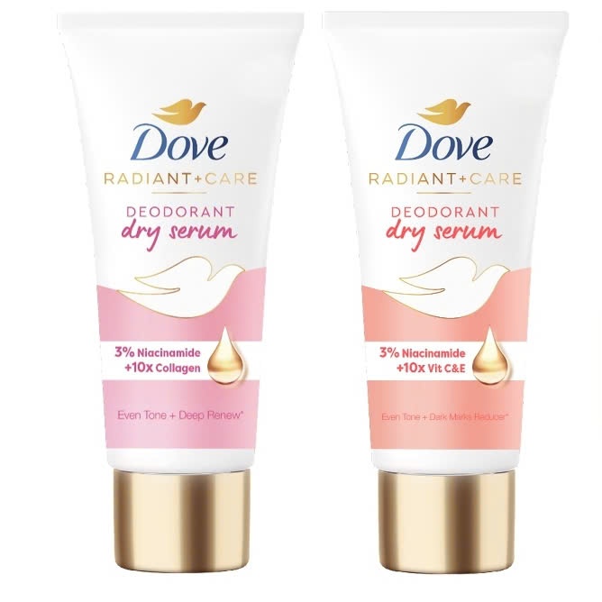 Kem Khử Mùi Dove Tinh Chất Serum Dưỡng Sáng Mờ Thâm Nách Deodorant Dry Serum 40ml