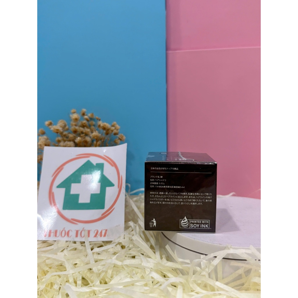 Phấn phủ bạc Mochi Nhật Bản. Phấn che khuyết điểm thưa tóc, bạc tóc chính hãng