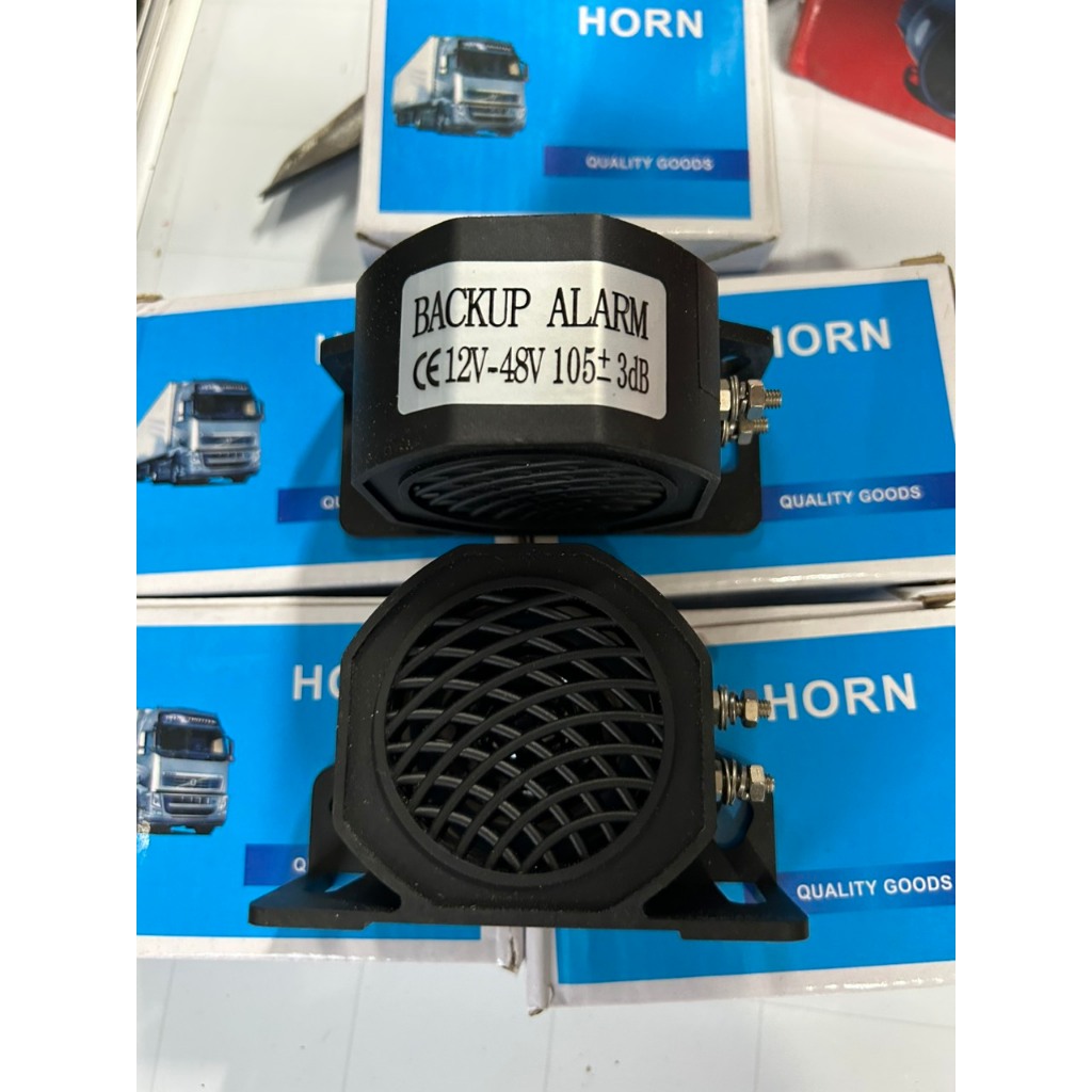 COMBO 5 Còi lùi, Còi de đen 12v 24v.