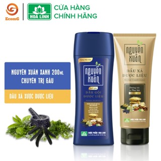 Set dầu gội và dầu xả Nguyên xuân dành cho Da đầu gàu - Dưỡng tóc chắc khỏe NX5-004