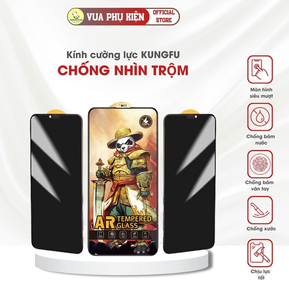 KÍNH CƯỜNG LỰC OPPO PANDA CASE CHỐNG NHÌN TRỘM A52020/A57/A17/RENO5/6/7/8/A74/94/96/A79/A3S/F11PRO