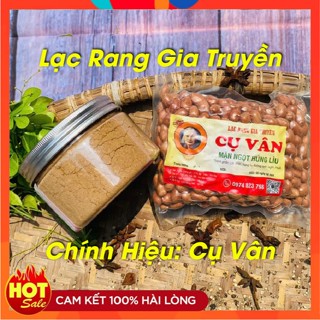 Lạc Rang Húng Lìu Cụ Vân (Chính Hiệu) 250g -  Lạc Trắng Thơm, Giòn, Ngon - Món Ăn Vặt Tốt Cho Sức Khỏe