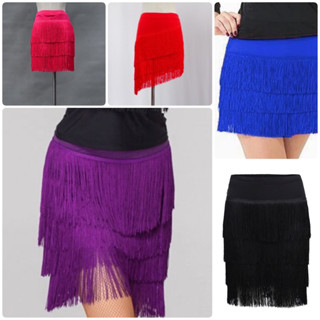 Chân váy tua rua khiêu vũ