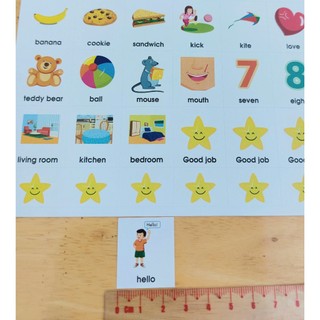 Bộ Sticker tiếng anh lớp 1- Smart Start 1