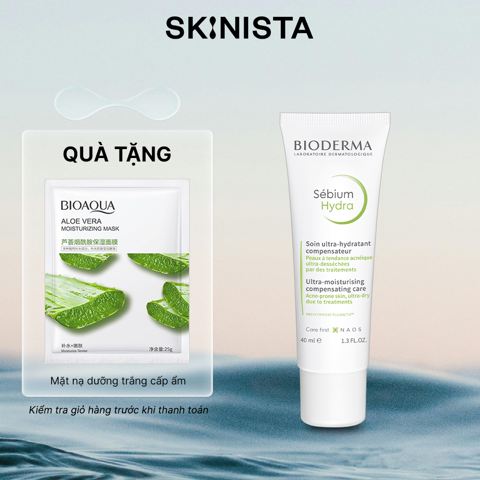 Kem Dưỡng Bioderma Sébium Hydra Cho Da Dầu Mụn 40ml