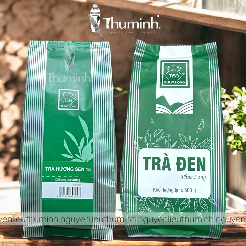 Trà Đen/ Trà Hương Sen 15 Phúc Long Gói 500g