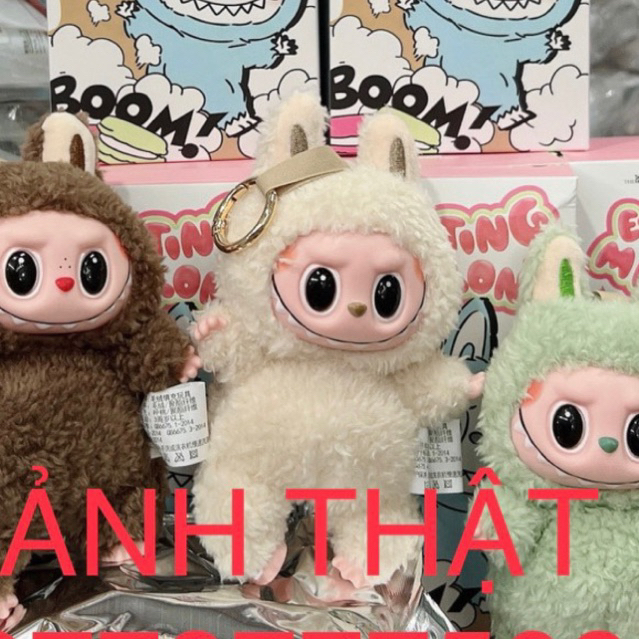 [HOẢ TỐC] HCM Móc Khoá Labubu Popmart Búp bê Labubu THE MONSTERS heart macaron hot hit