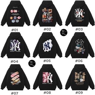 Áo Hoodie MLB NY Tổng Hợp Nhiều Mẫu Siêu Đẹp - Áo Hoodie Nam Nữ Unisex, Vải Nỉ Bông Dày Mịn 100%