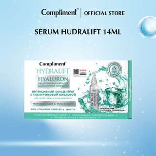  Serum Compliment Hydralift Hyaluron Hyaluronic Acid giúp dưỡng ẩm và phục hồi da 14ml 