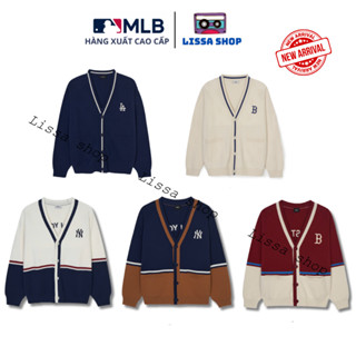 [Hàng loại 1] Áo khoác Cardigan MLB họa tiết Monogram chìm mẫu mới nhất 2024 dành cho cả nam và nữ