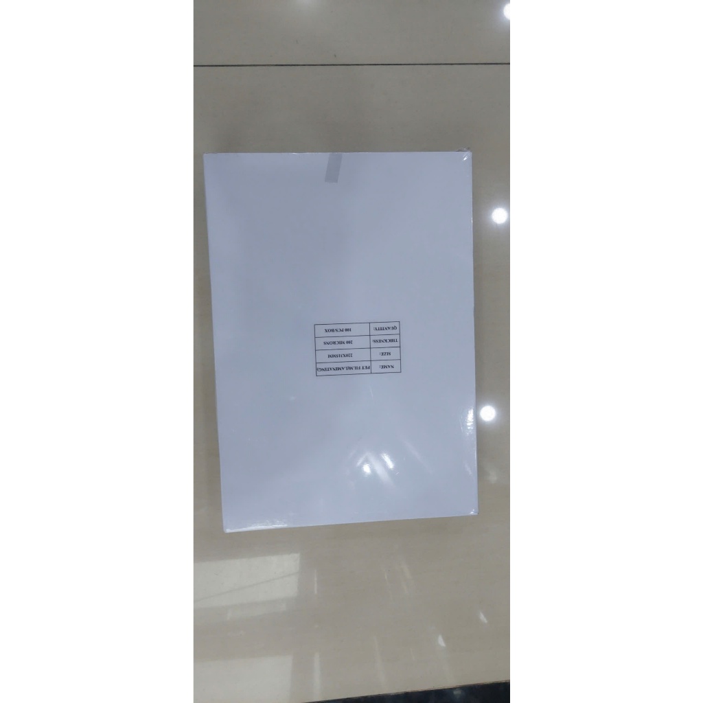 Màng Ép Plastic A4 200 mic 100 tờ/hộp