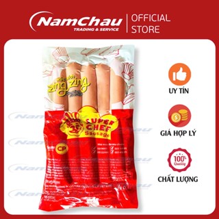 Xúc xích Zing Zing  Super Chef Eco gói 500gr [Hà Nội giao hỏa tốc 1h]