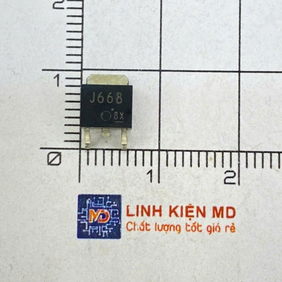 J668 # 2sj668 Mosfet kênh P TOSHIBA  (gói 3 con)