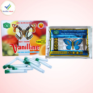 BỘT THƠM VANI HIỆU CON BƯỚM (10 ống/gói)