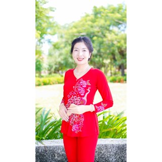  Bà Ba Nguyên Bộ Đính Đá Ống Nhỏ– Bộ Quần Áo Bà Bà Kiểu Dáng Trẻ Trung Nhiều Mẫu Siêu Hot 