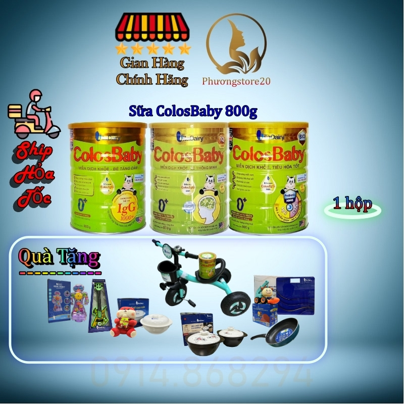 Tích Luỹ Điểm Sữa Bột ̣(Sữa Lon)_Đổi Quà Sau (Bibistore Tân Bình)
